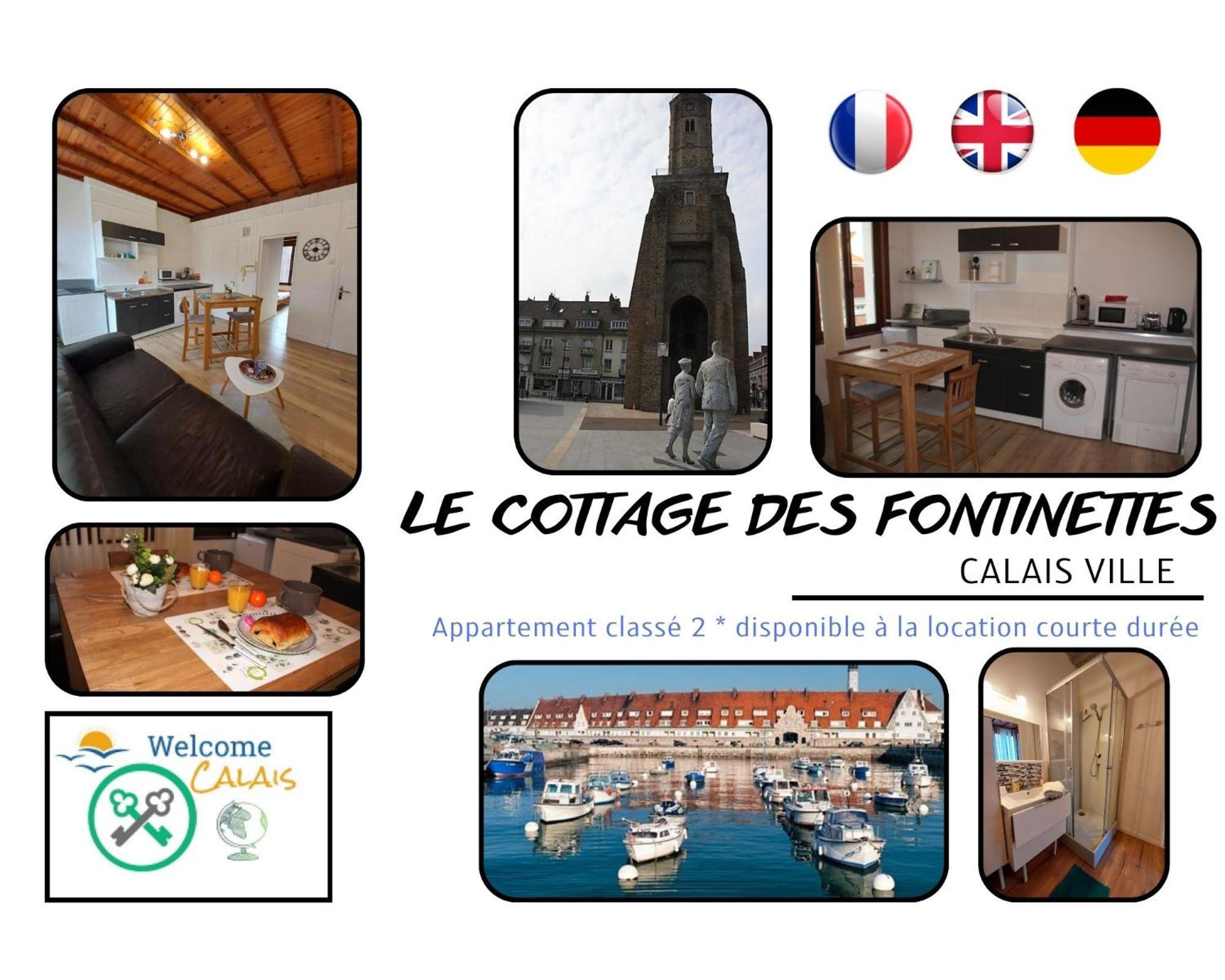 Welcome Calais Centre St Pierre Fontinettes Apartment Bagian luar foto