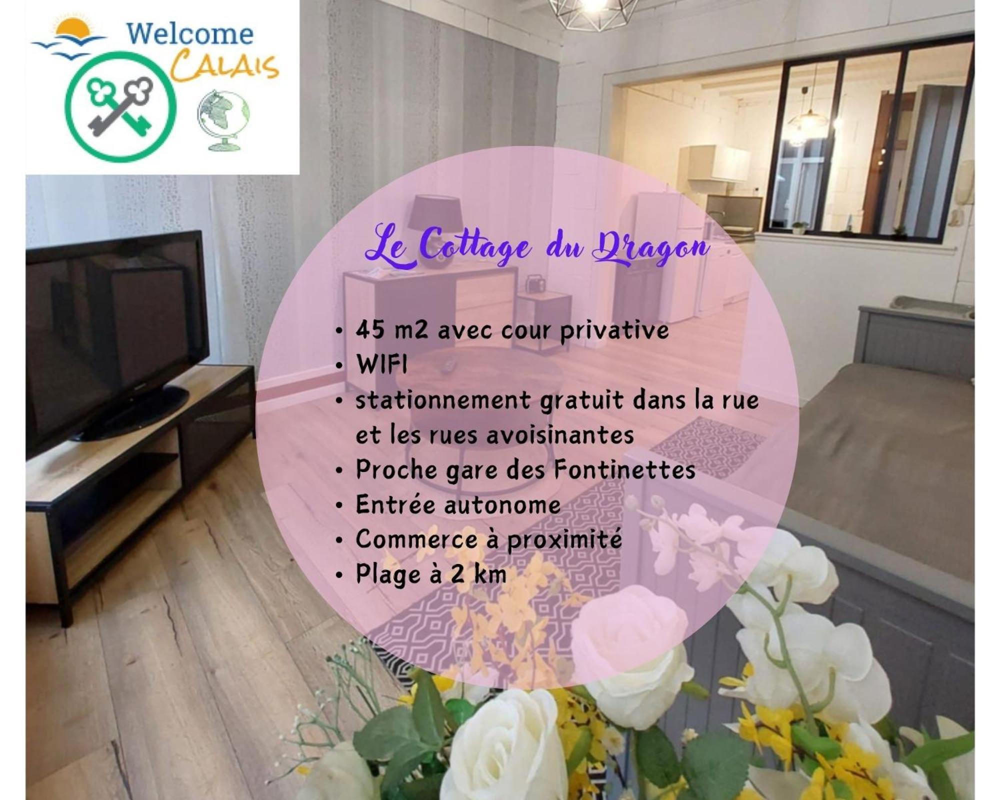 Welcome Calais Centre St Pierre Fontinettes Apartment Bagian luar foto